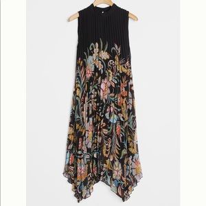 Anthropologie Cecily NWT pleated dress 2x